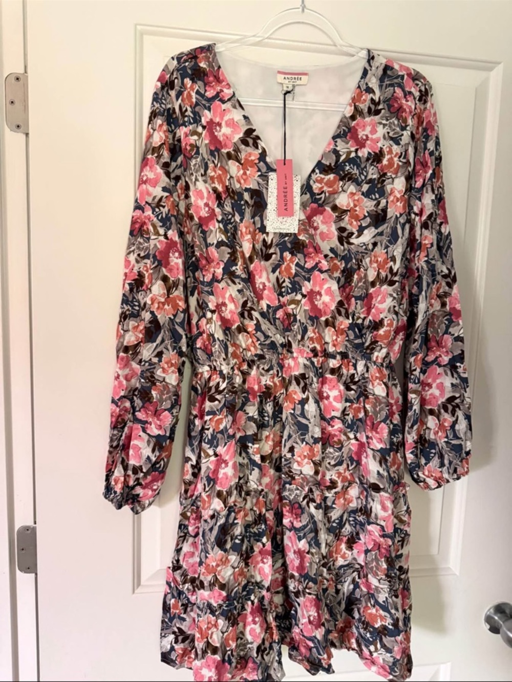 ANDREE BY UNIT Floral Dress - Size 1X NWT